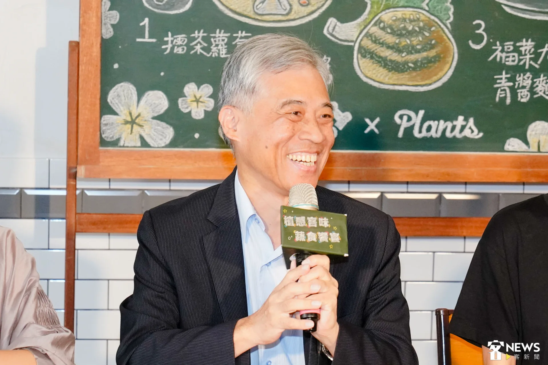 客委會范佐銘副主委表示，很滿意這次的菜色，讓他回味無窮，「當生趣」。朱愷元攝