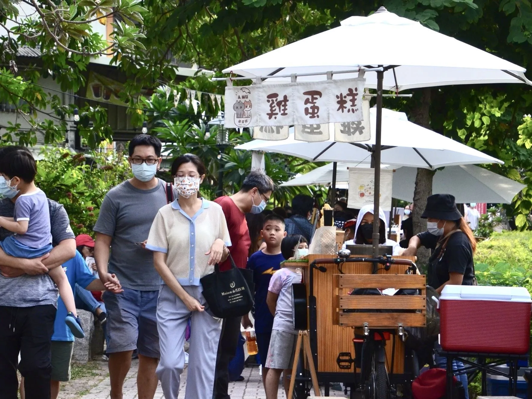 鳳山曹公圳畔藍脈流光市集　闖關抽藍染餐具組