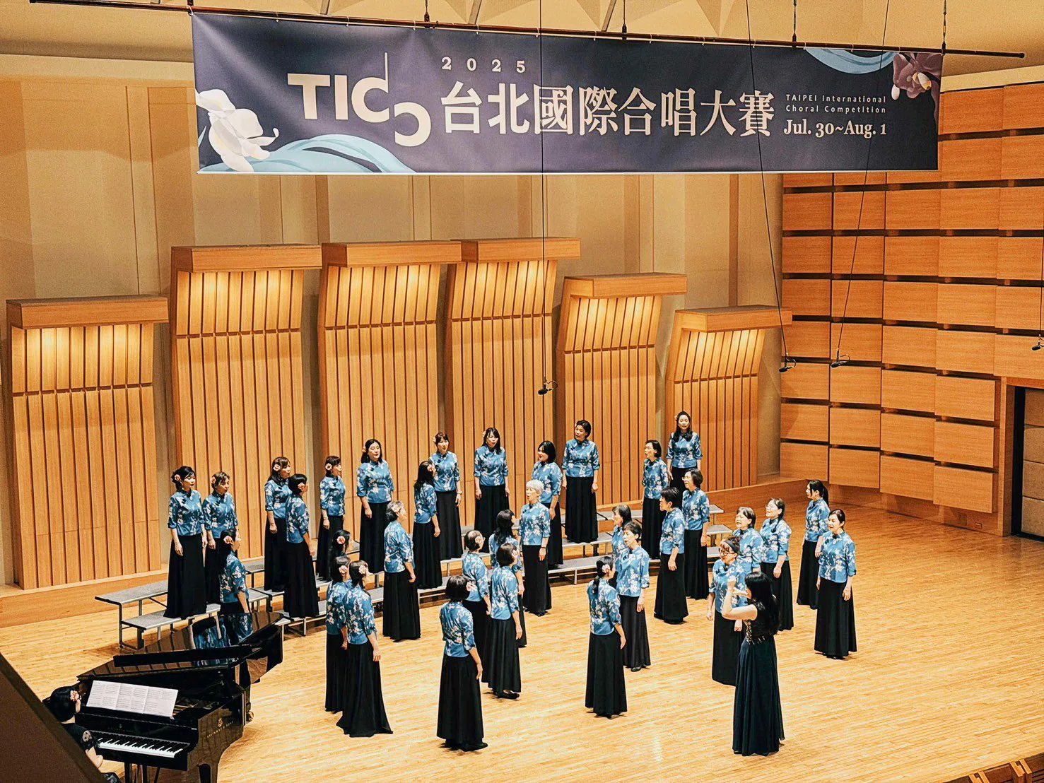 新竹市「就是女聲合唱團 Her Voice Choir」連續2年在國際合唱大賽上表現亮眼。翻攝自就是女聲合唱團臉書粉絲專頁