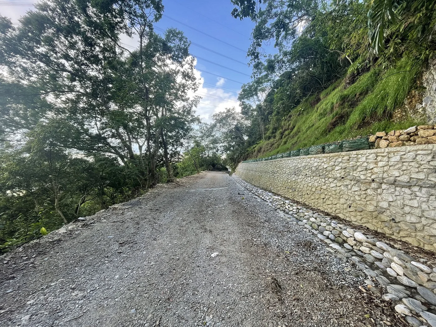 佐倉步道2.58K護坡完工。林保署花蓮分署提供