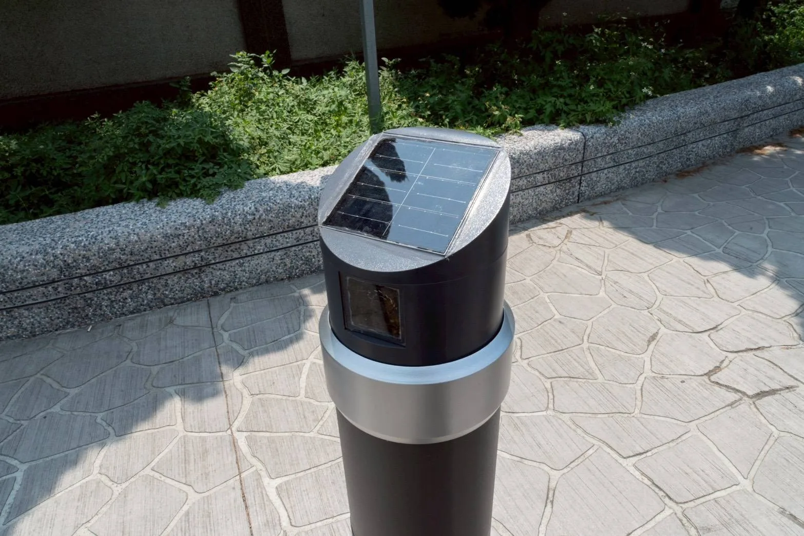 智慧停車收費系統落實無人化、無紙化。竹北市公所提供