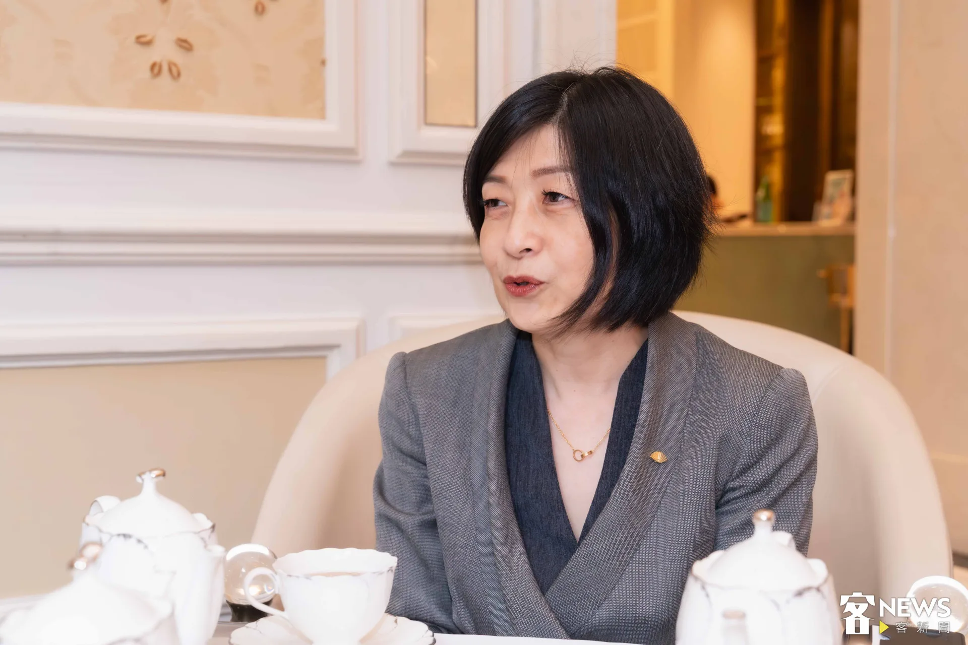 李佳燕對客家的定義,就是真誠、不認輸、堅毅不拔。朱愷元攝