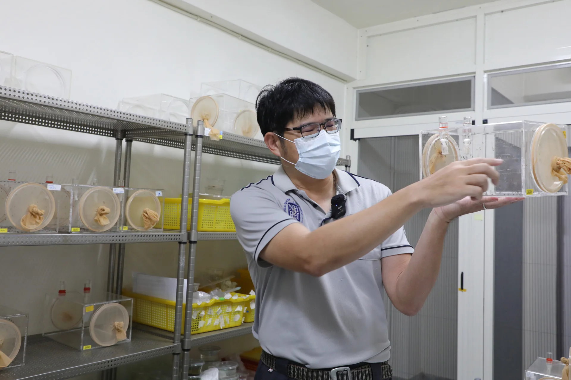 國家衛生研究院蚊媒傳染病防治研究中心黃旌集博士及其團隊協助進行高風險區域登革熱病媒蚊密度調查、化學防治藥效測試及確診病例流行病學相關數據分析等研究。臺南市政府衛生局提供