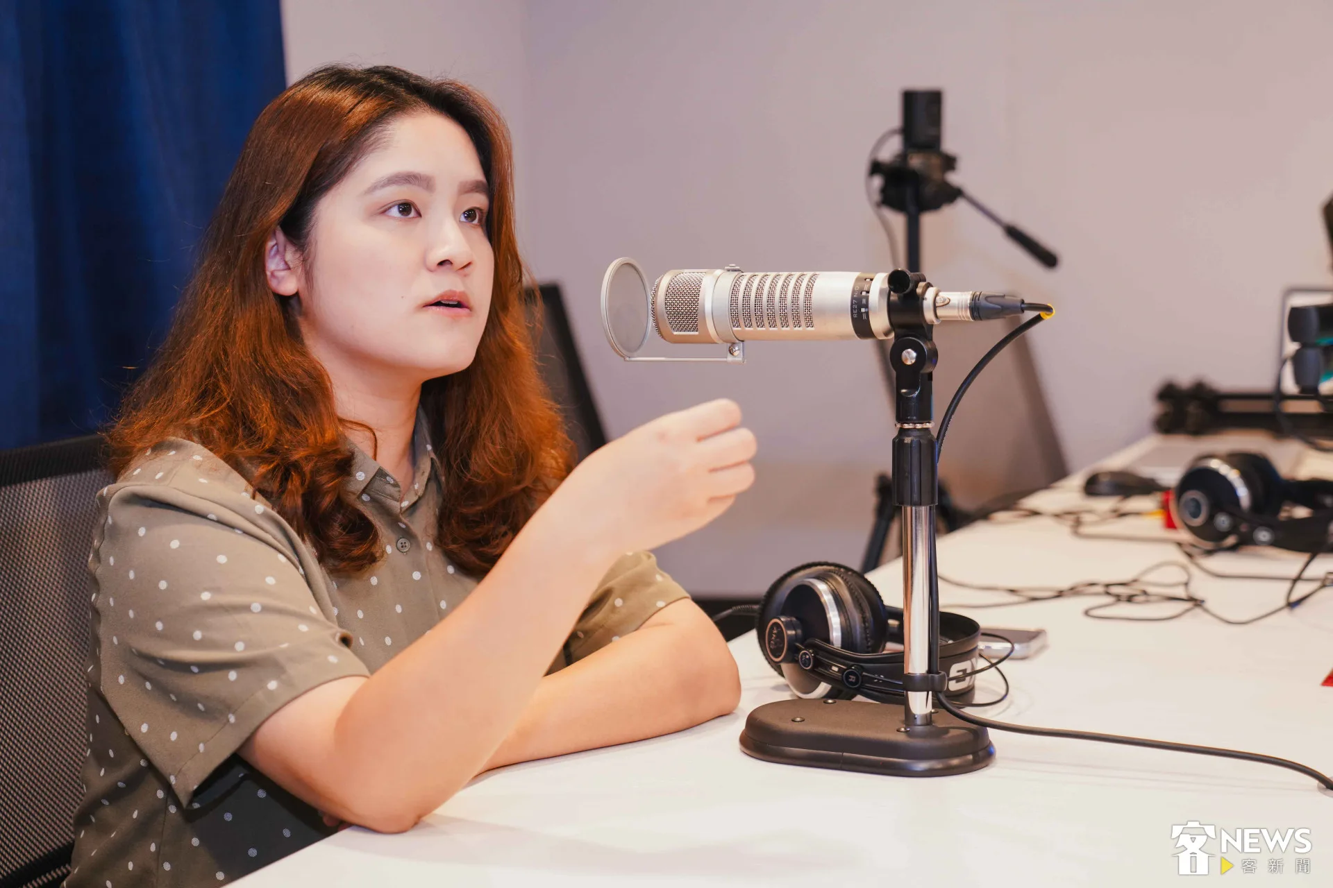 〈暗夜恬恬仔落來〉是古宸禎首次正式作曲,她細說創作心路。朱愷元攝