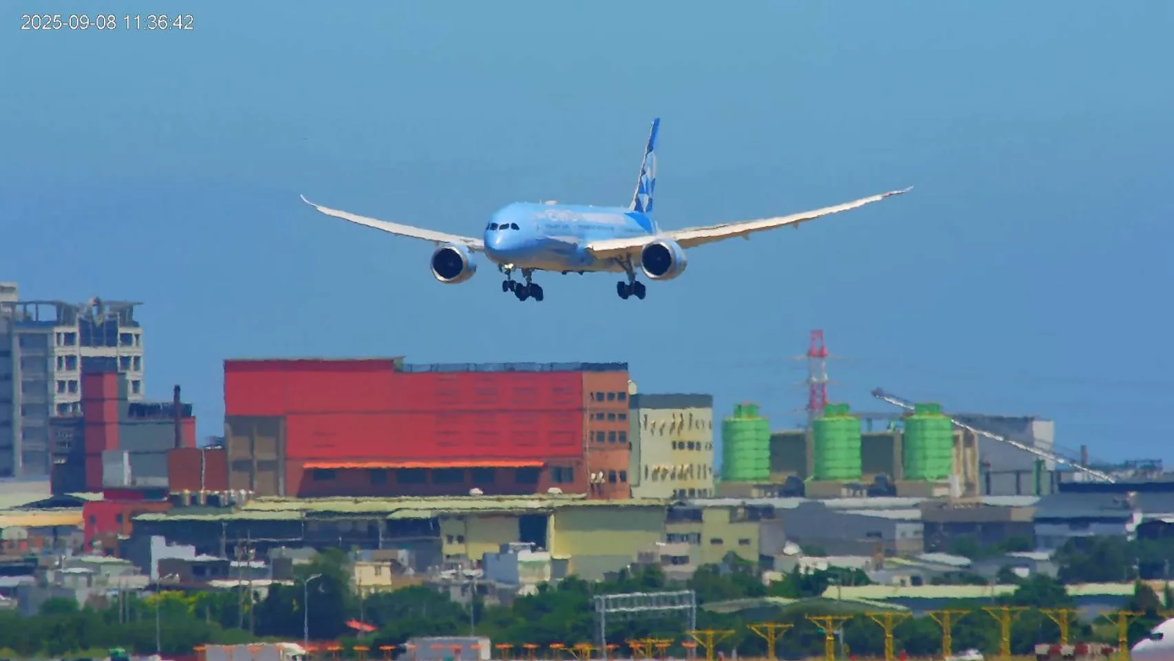 阿拉伯聯合大公國的航空公司阿提哈德航空正式首航台北-阿布達比，未來將每日1班。翻攝自FB桃園國際機場