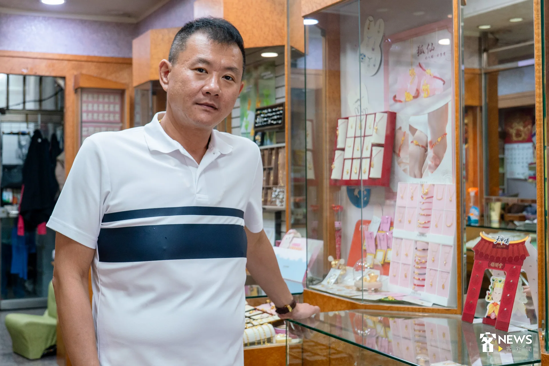 因為客家幣換小金豆的新聞，讓「金順興銀樓」在社群上討論度爆表。洪藝晅攝