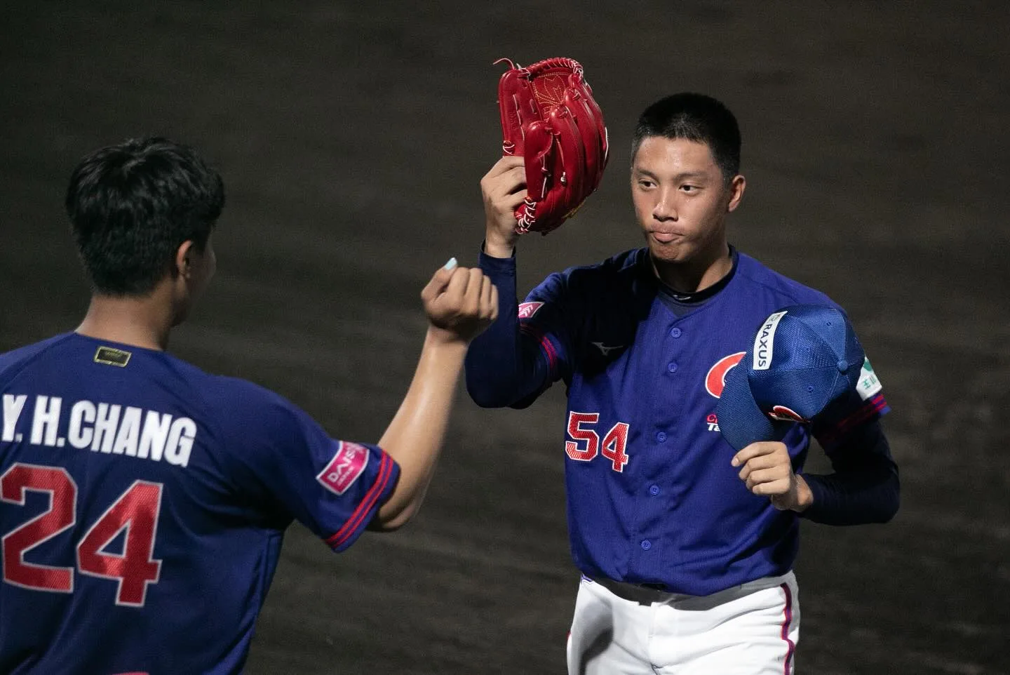 U18世界盃棒球賽台灣隊以預賽戰績4勝1敗，晉級超級循環賽。中華棒協提供