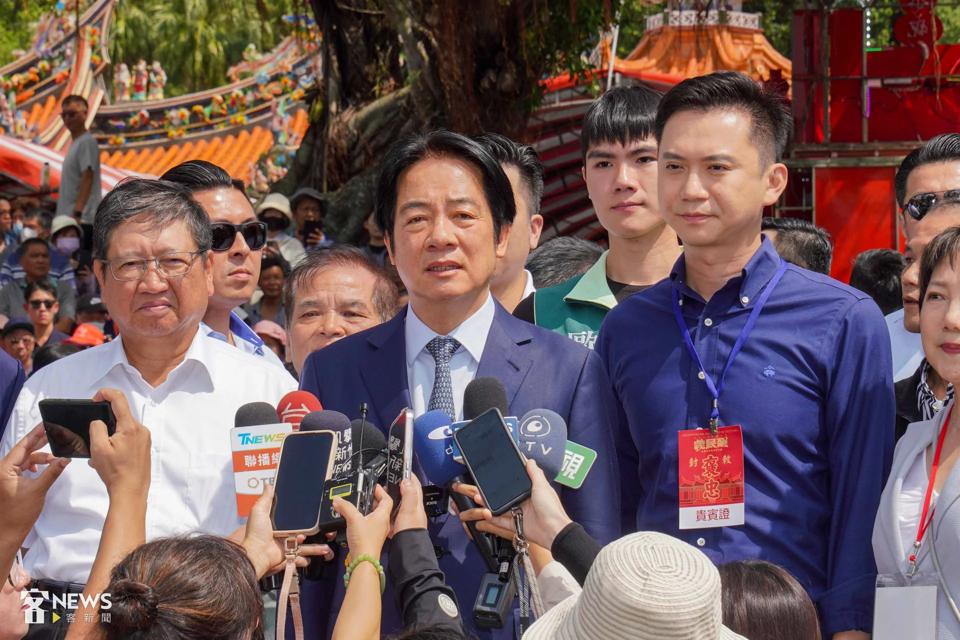 總統賴清德接受媒體聯訪，說明財劃法修法，在野黨未接受行政院提醒，呼籲財力較好的縣市應該照顧財政較弱的縣市。李台源攝