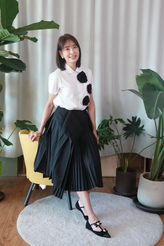 台北101董事長賈永婕上任週年感恩茶會17日下午舉行，賈永婕（圖）分享，上任後她無時無刻都在學習，把每天都當作最後一天全力以赴。中央社