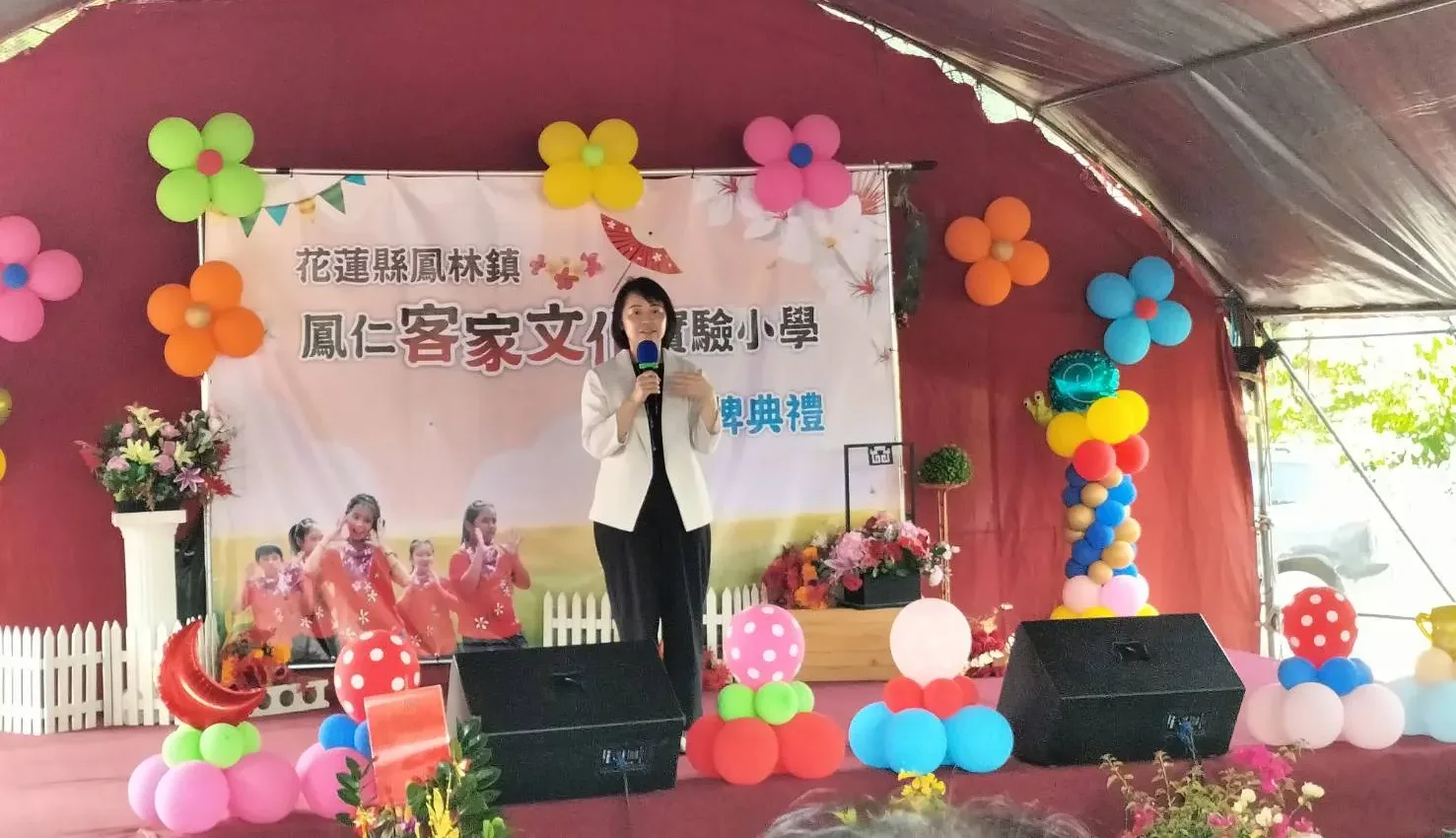 客委會主秘廖育珮致詞。客委會提供