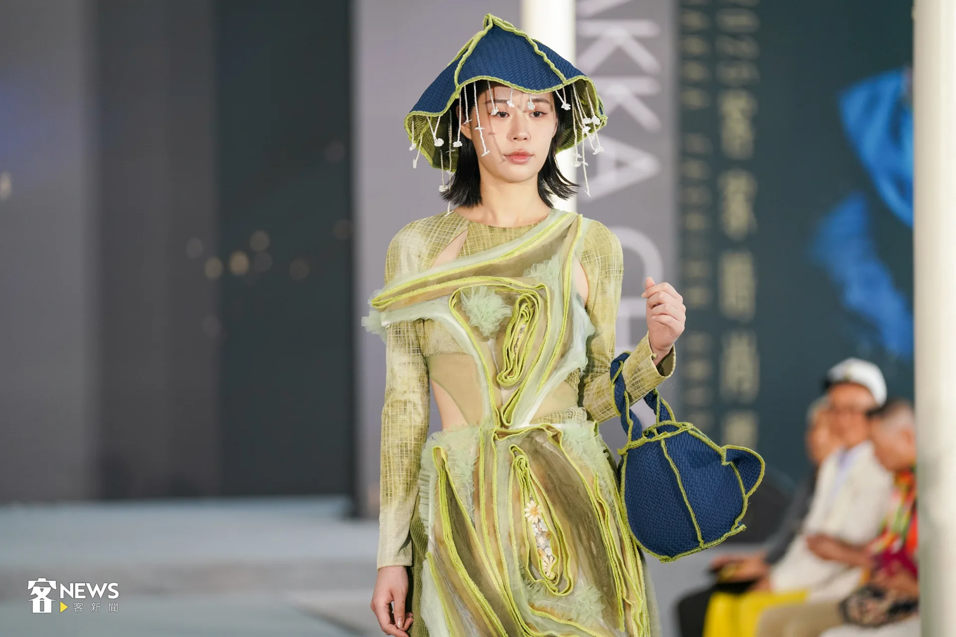 入圍作品亦將轉化為「臺北客家永續時尚服飾展—HAKKA CHIC」特展，於9月26日至11月14日開放民眾免費參觀。洪藝晅攝
