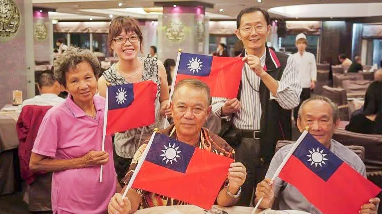 中央廣播電台在馬來西亞的聽友,來台參加雙十國慶。江光大提供