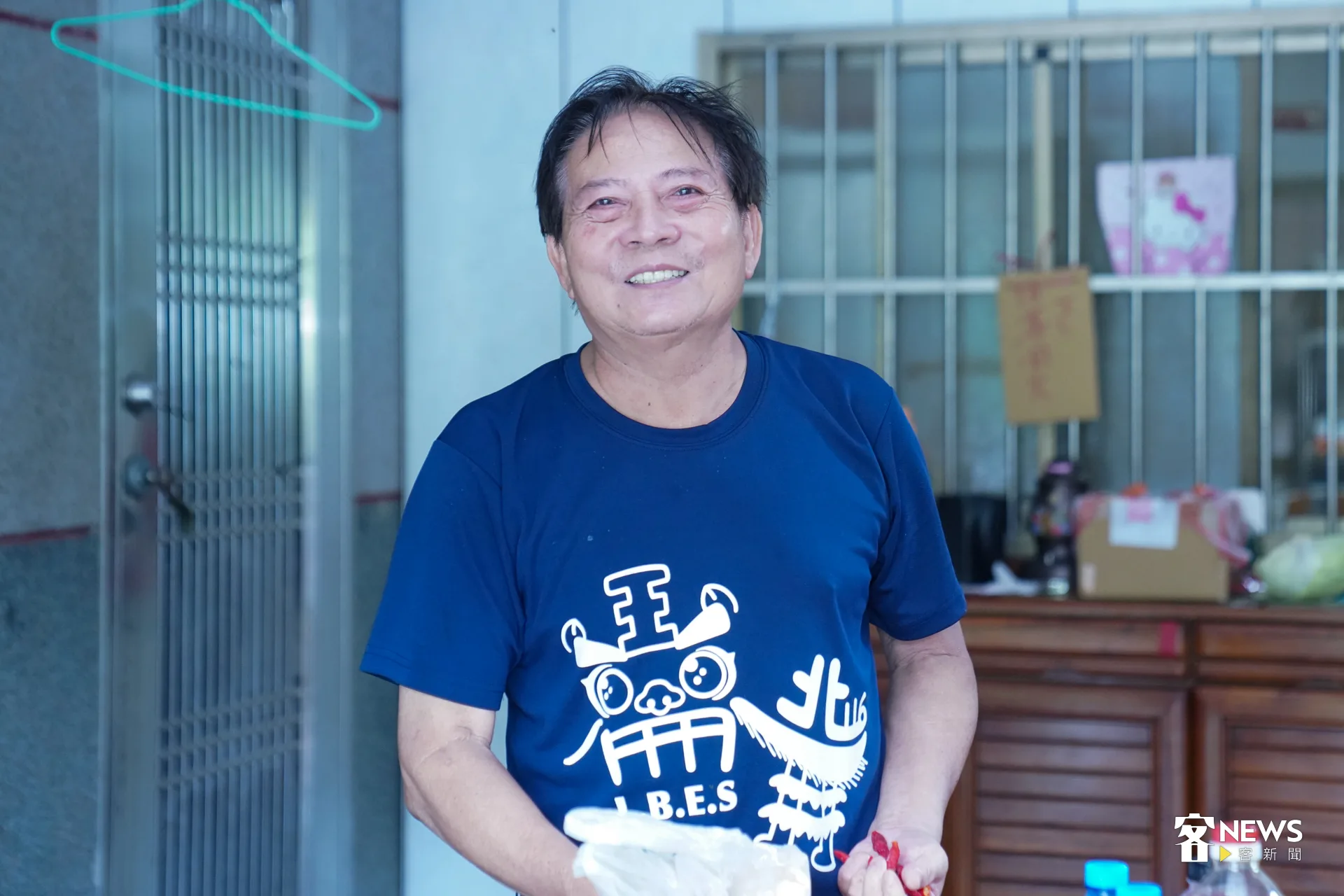 崙前社區發展協會李日城十分熱情,在地人也一起參與製作。洪藝晅攝