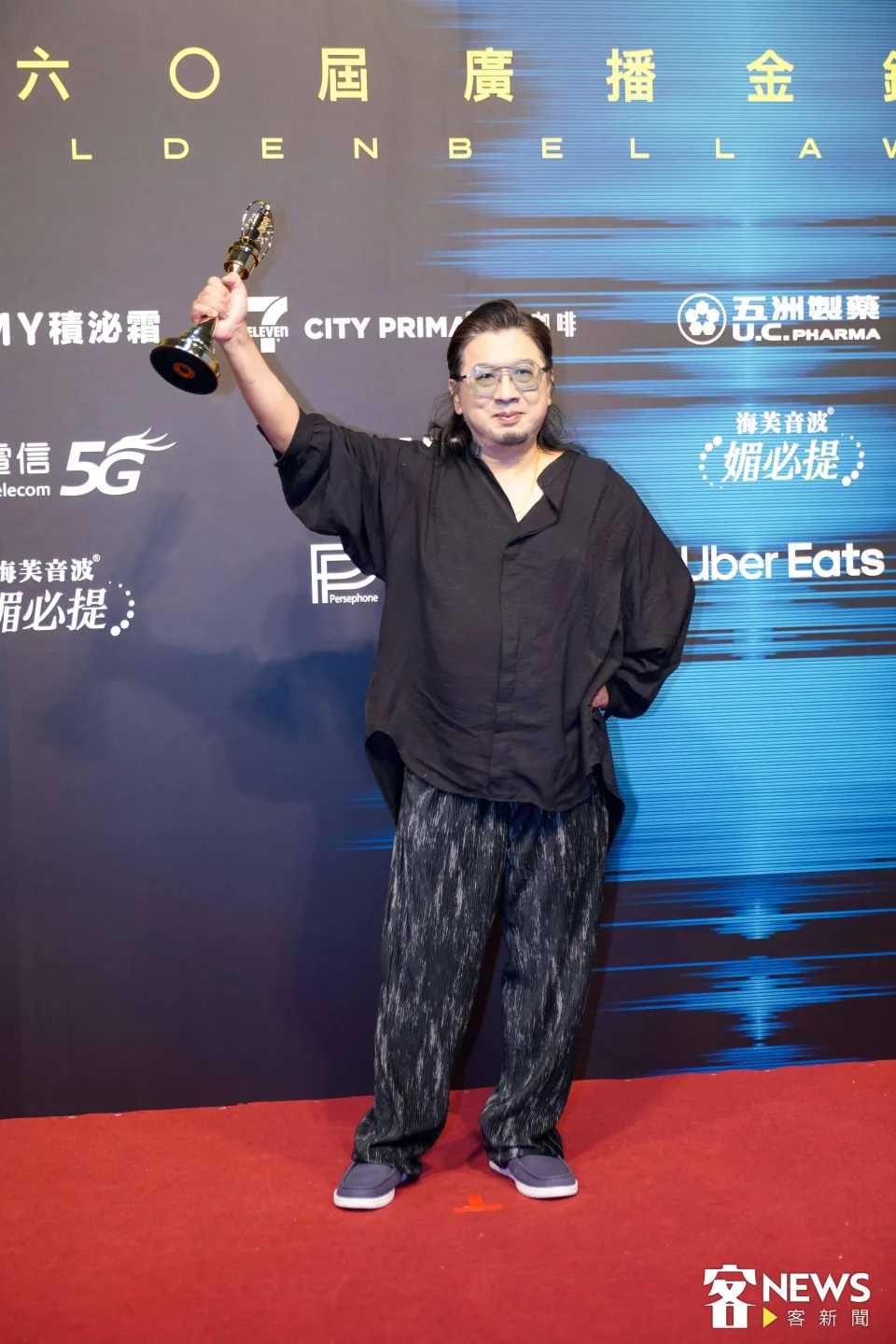 金曲歌王劉劭希以《阿希米亞狂想曲》獲得廣播金鐘獎流行音樂節目主持人獎肯定。朱愷元攝