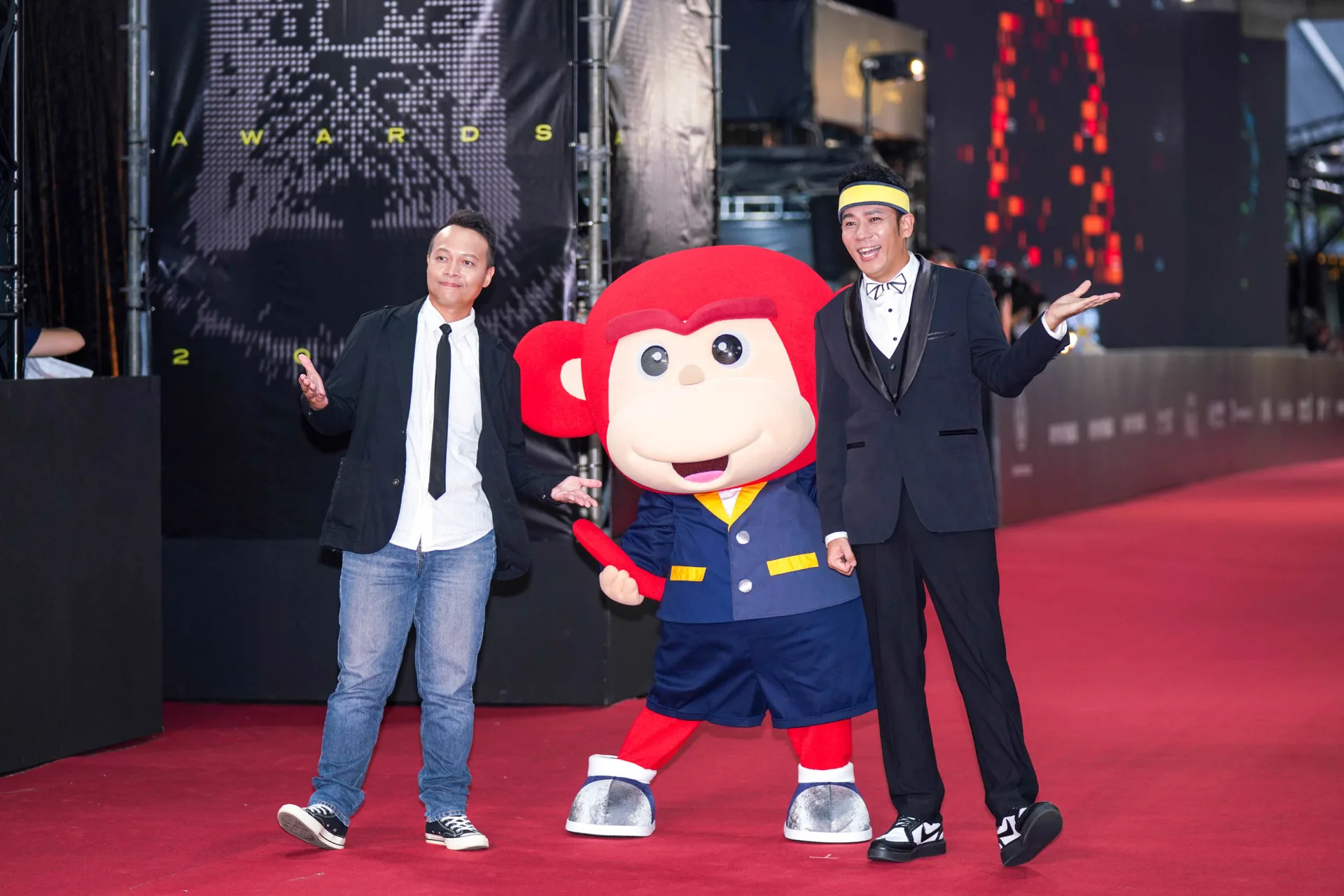 陪伴觀眾成長的「YOYO點點名」香蕉哥哥(右)也將登台表演。范修語攝