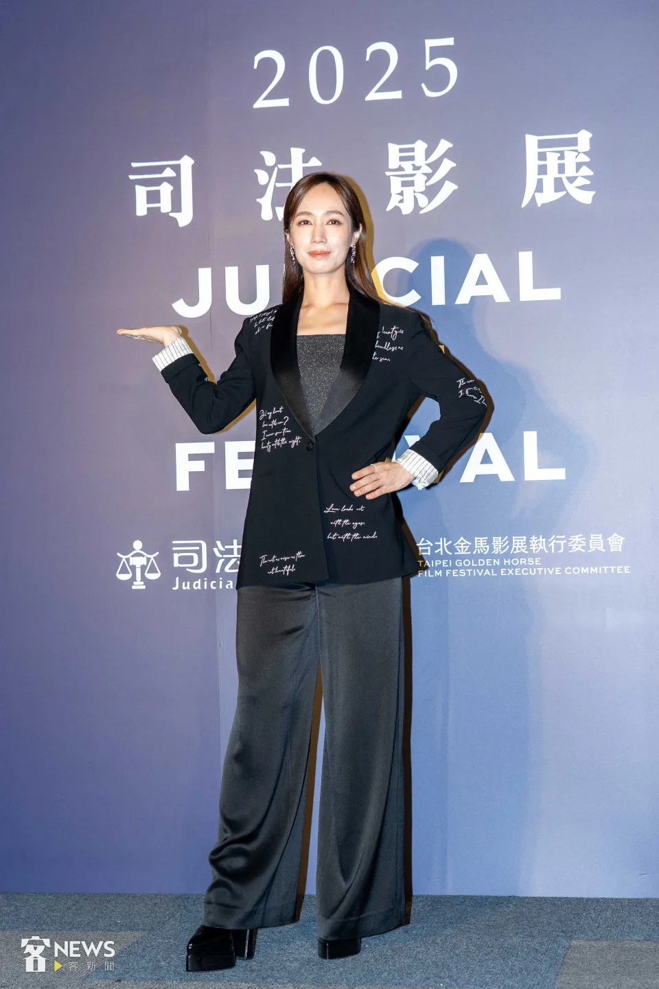電影《丟包阿公到我家》演員小薰。李台源攝