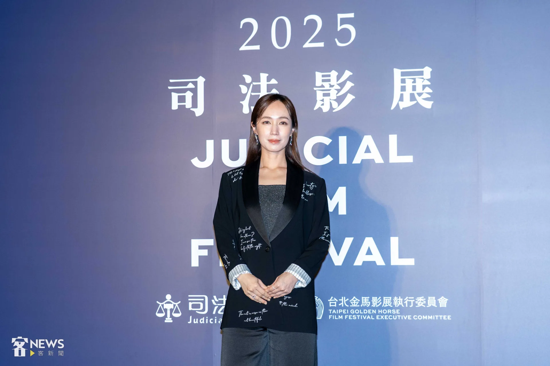 電影《丟包阿公到我家》演員小薰。李台源攝