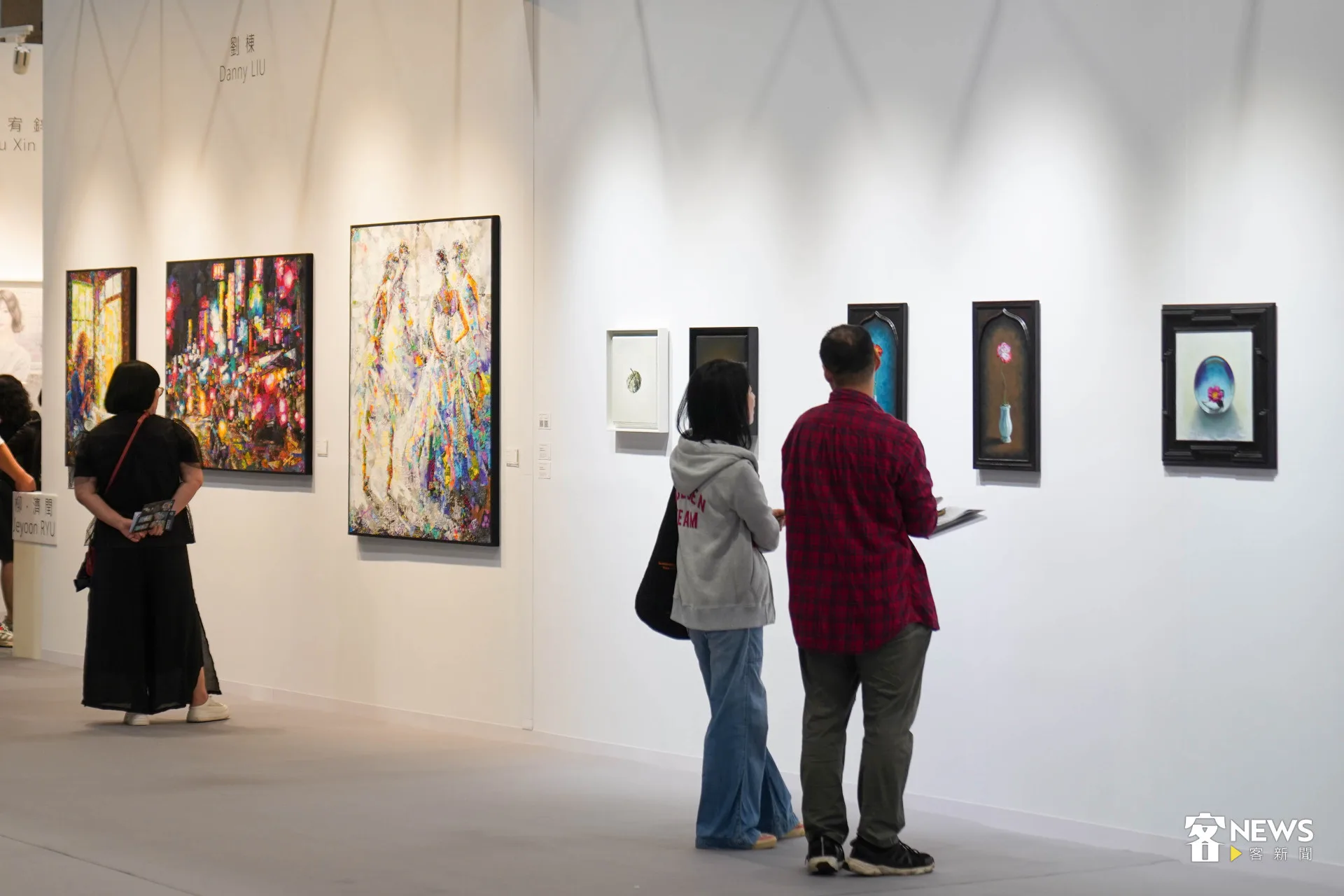 2025台北國際藝術博覽會（ART TAIPEI 2025）將於10月24日至27日，在台北世貿一館登場。范修語攝