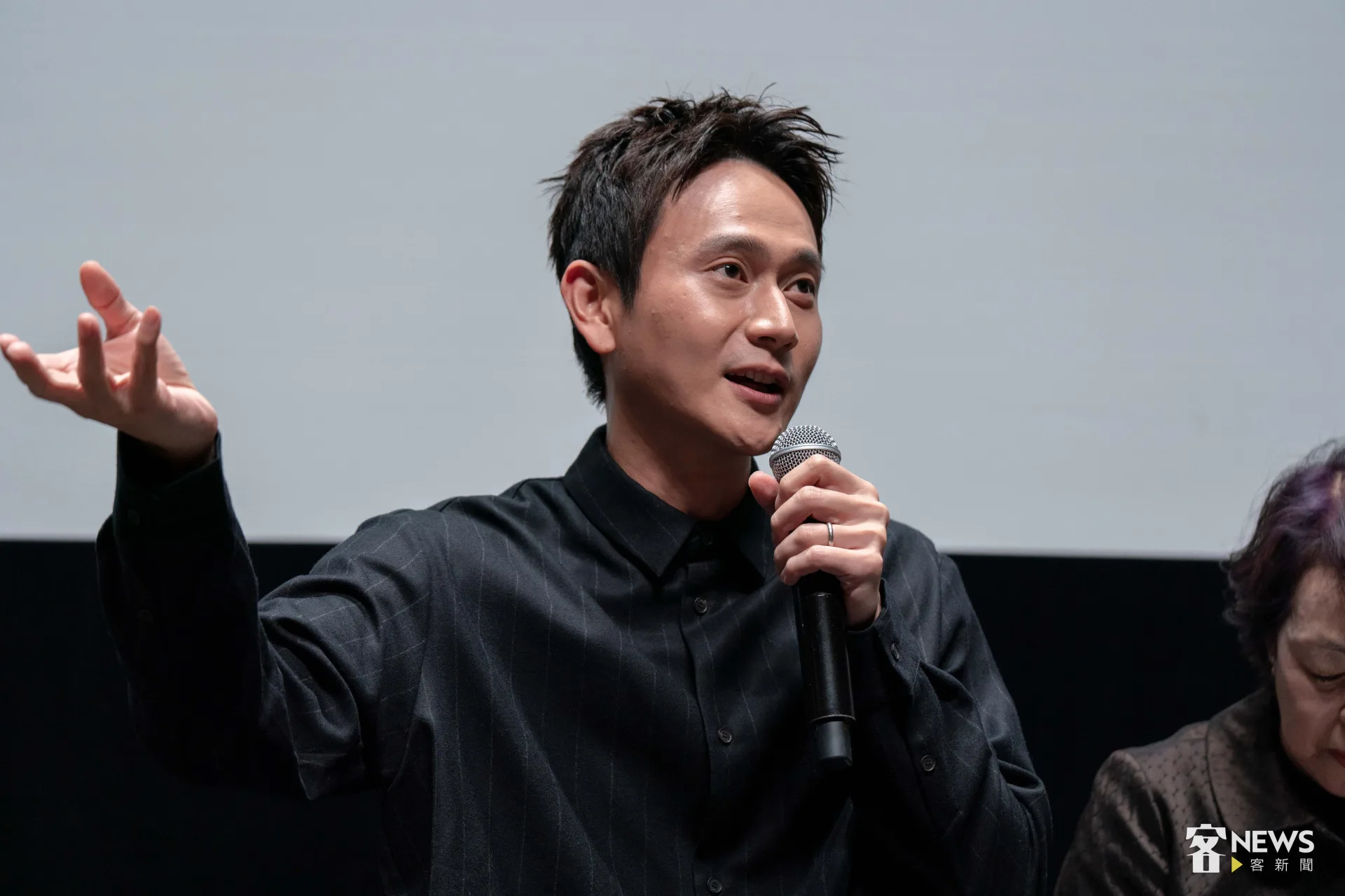 劉冠廷感性地說,他透過這部戲,正視家人會老去這件事。李台源攝