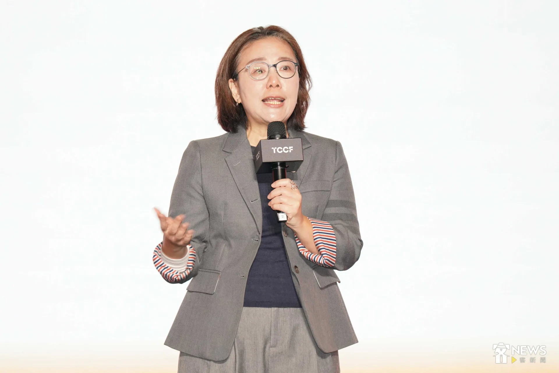 文策院董事長王時思說:「今年吸引近700件企劃提案,市場展更有超過30個國家、逾百個攤位參展,都是創下歷年新高。」李台源攝