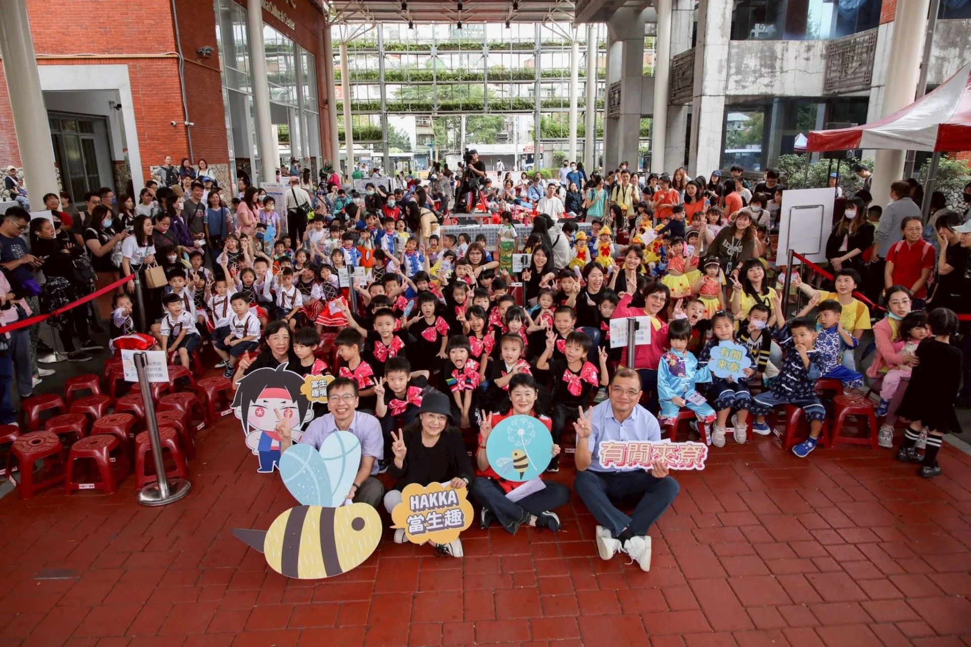 台北市政府客家事務委員會將於本週六（8日）在台北市客家文化主題公園舉辦「114年度幼兒客語學習成果觀摩發表」。臺北市政府客家事務委員會提供