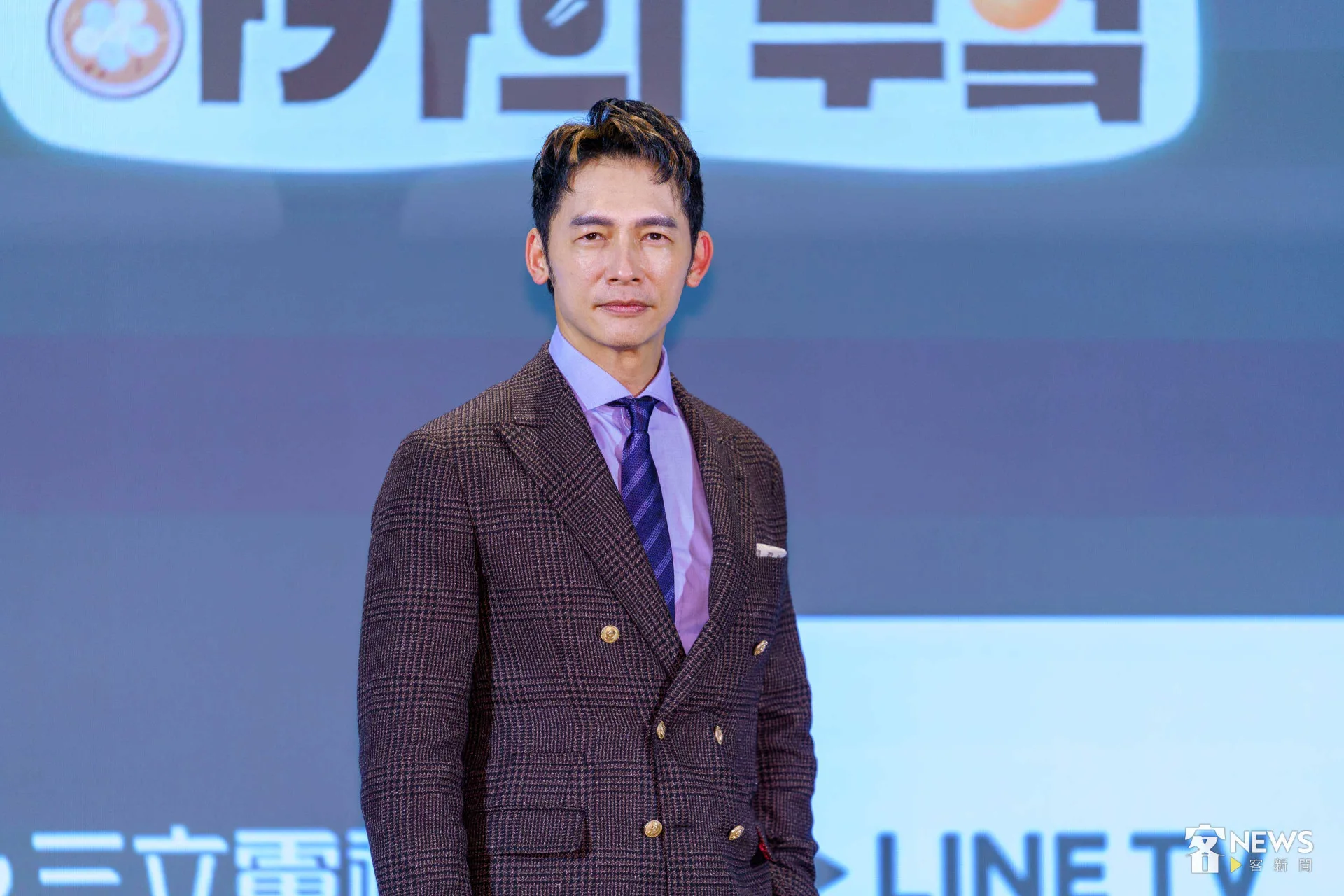 昇豪表示,很開心(節目)去年跟今年都入圍了,「這個跨文化、跨語言的節目,能夠得到大家的喜愛,非常榮幸。」李台源攝