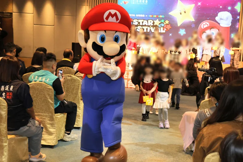 2026台灣燈會在嘉縣　「超級瑪利歐」燈區吸睛