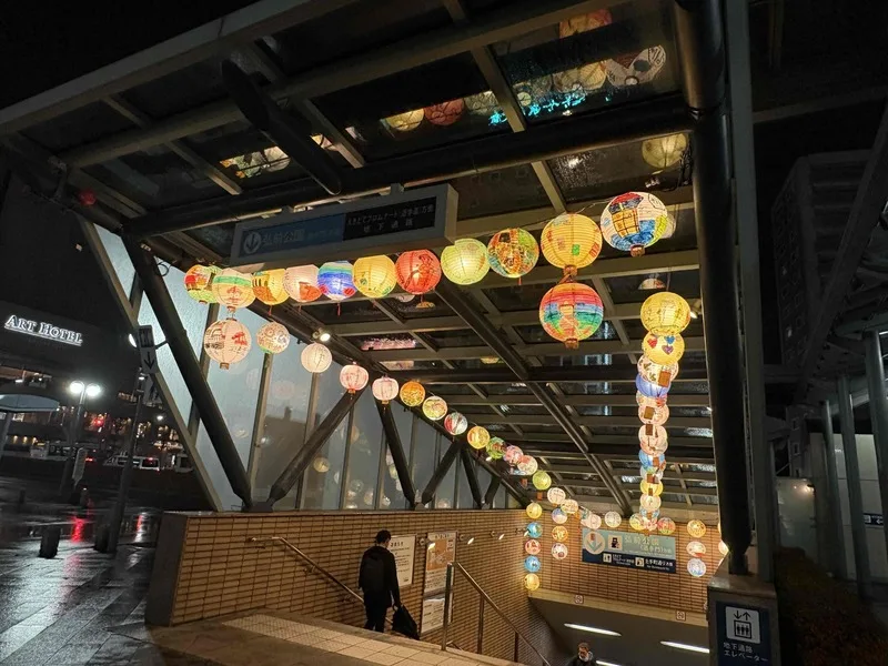 日本弘前展示台南「友好之燈」　帶動冬季溫馨氛圍