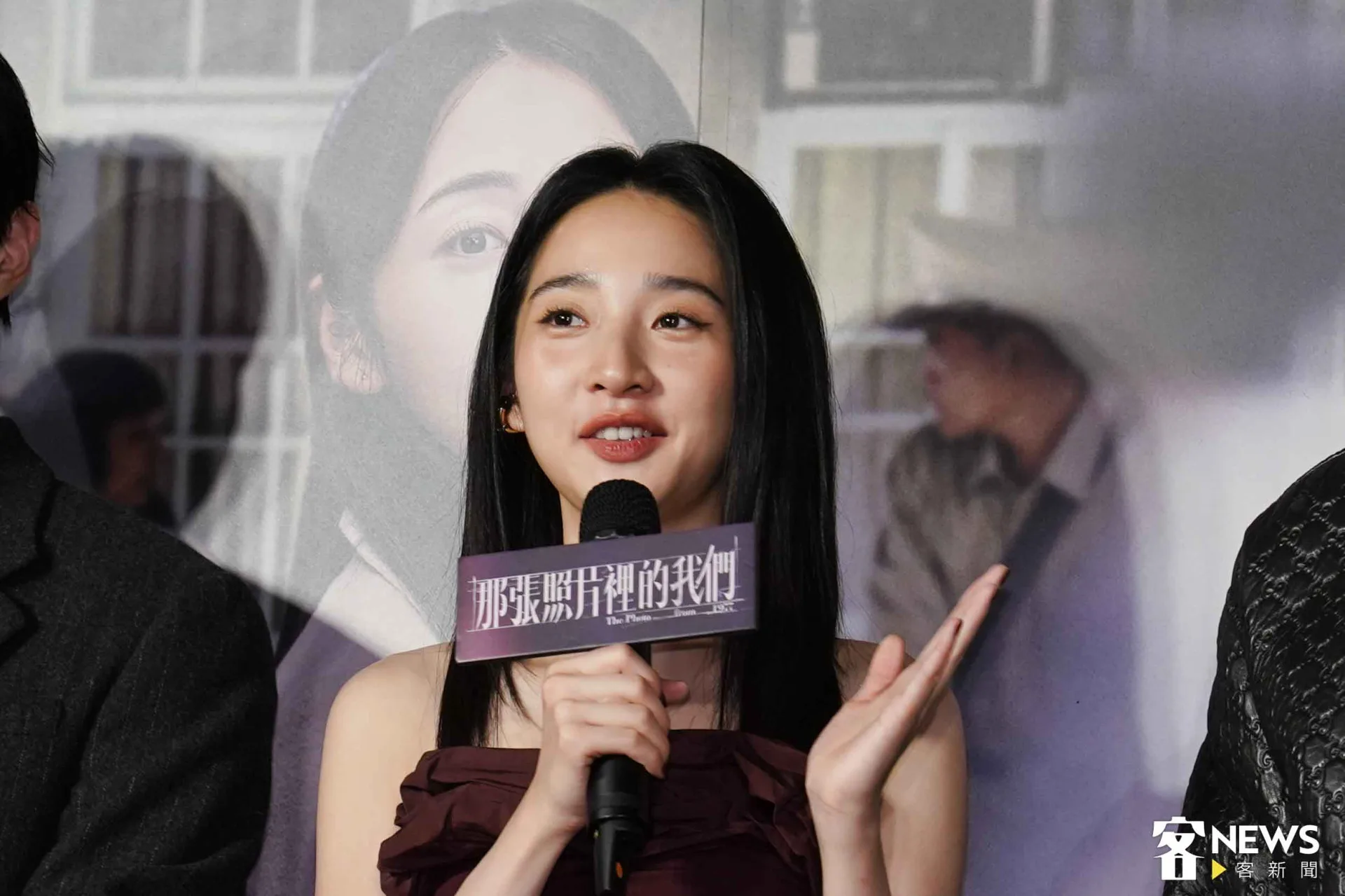 李沐期盼《那張照片裡的我們》能一路陪伴觀眾，從聖誕節、過年到情人節。朱愷元攝