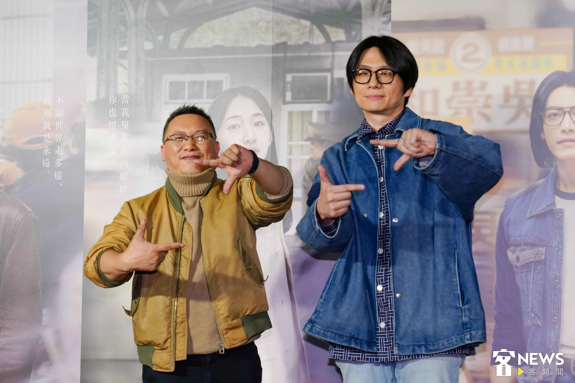 面對強片夾擊，導演湯昇榮坦言內心忐忑，笑說「左有《阿凡達》，右有《海綿寶寶》」，但仍期盼觀眾進戲院支持國片。朱愷元攝