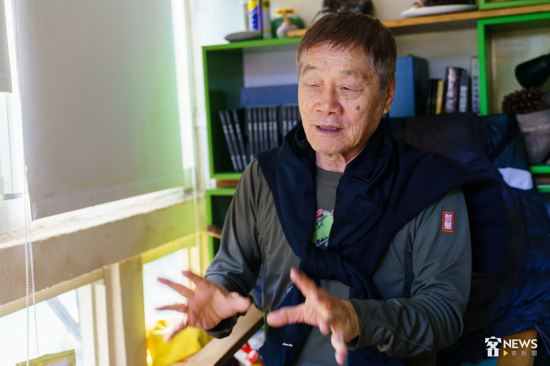 儘管沒有特定宗教信仰,徐仁修分享許多對於宗教、哲學的看法。李台源攝