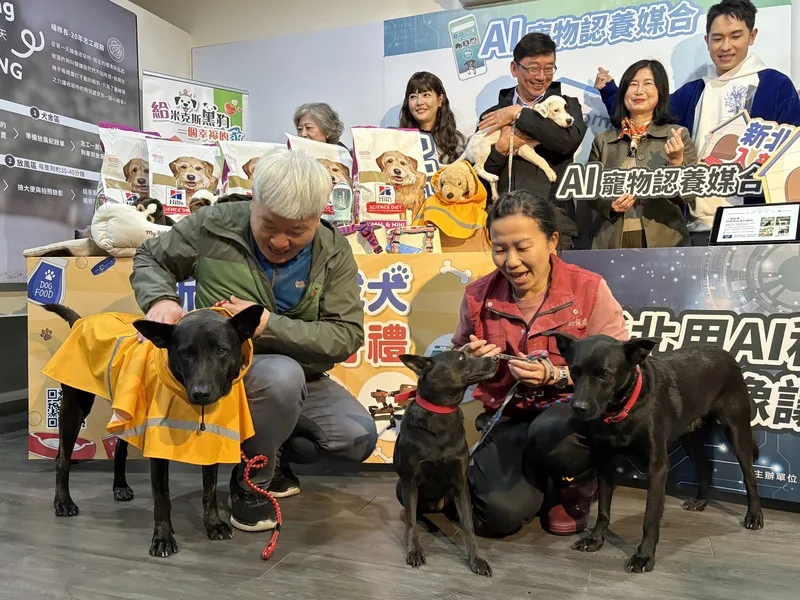 認養寵物不再只靠感覺　新北推AI媒合提高成功率