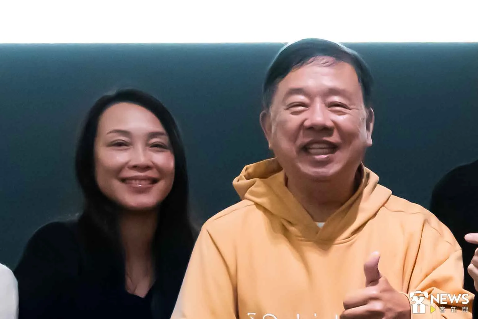 北美台灣客家公共事務協會會長曾振寧鼓勵客傳會,表示有了這個開始,才能繼續下去。朱愷元攝