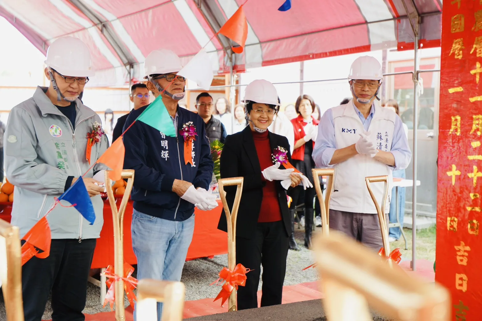 新埤鄉立圖書館改建動土　古秀妃：補足南北閱讀城鄉差距