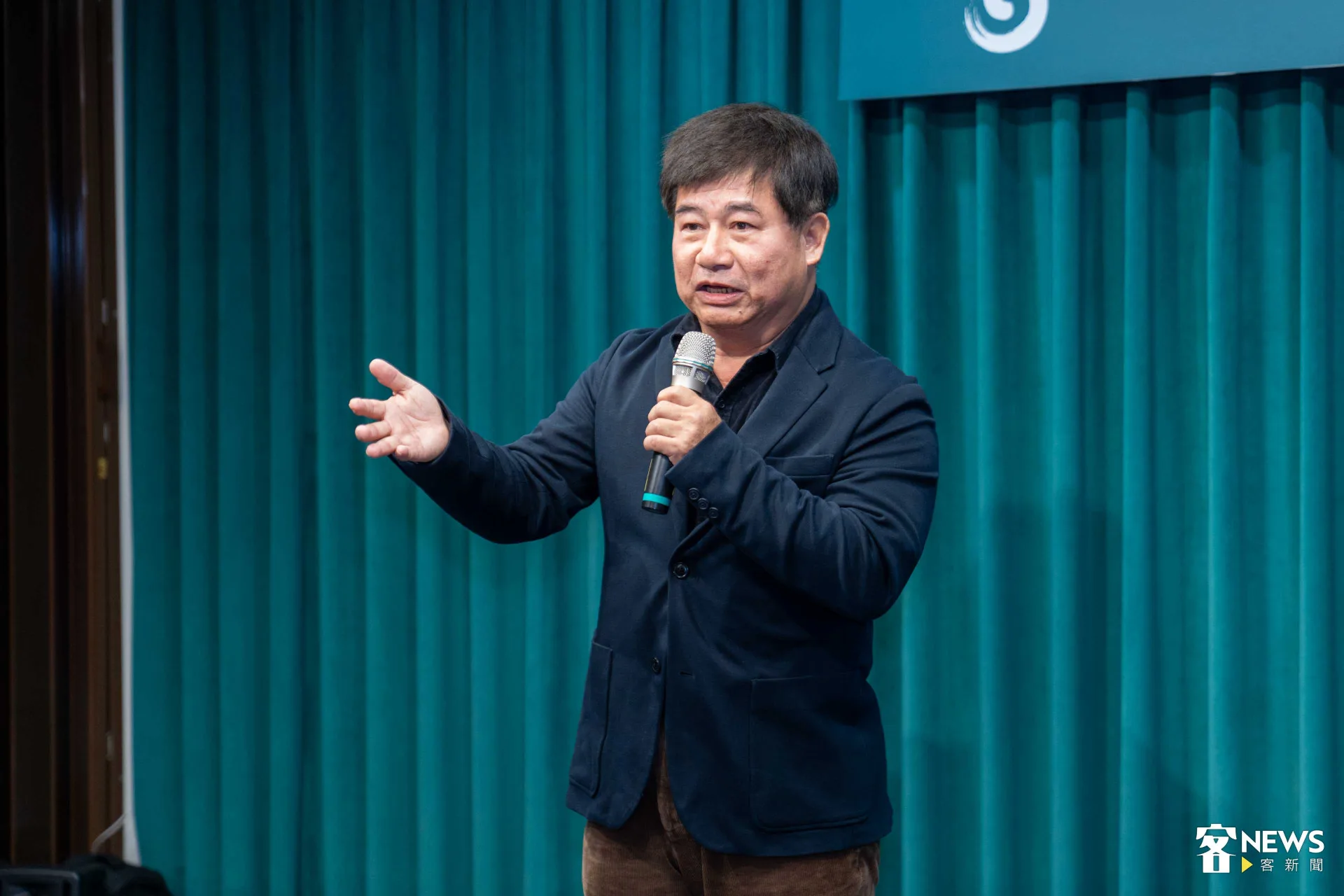 宋廷棟以「We are one」形容各個客家相關單位的夥伴關係，讓客家語言及文化傳承有更多可能性。范修語攝