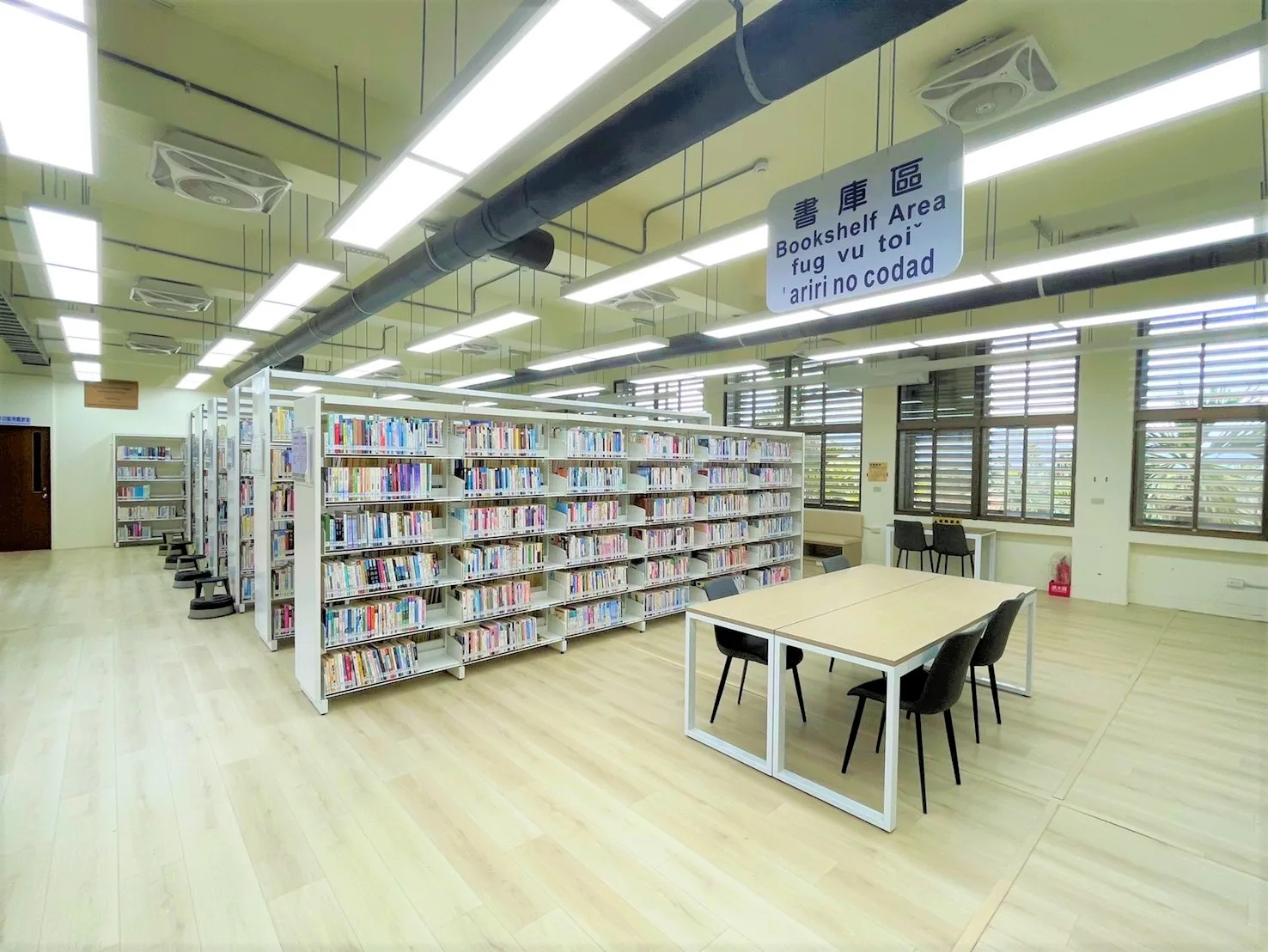 書庫區。客委會提供