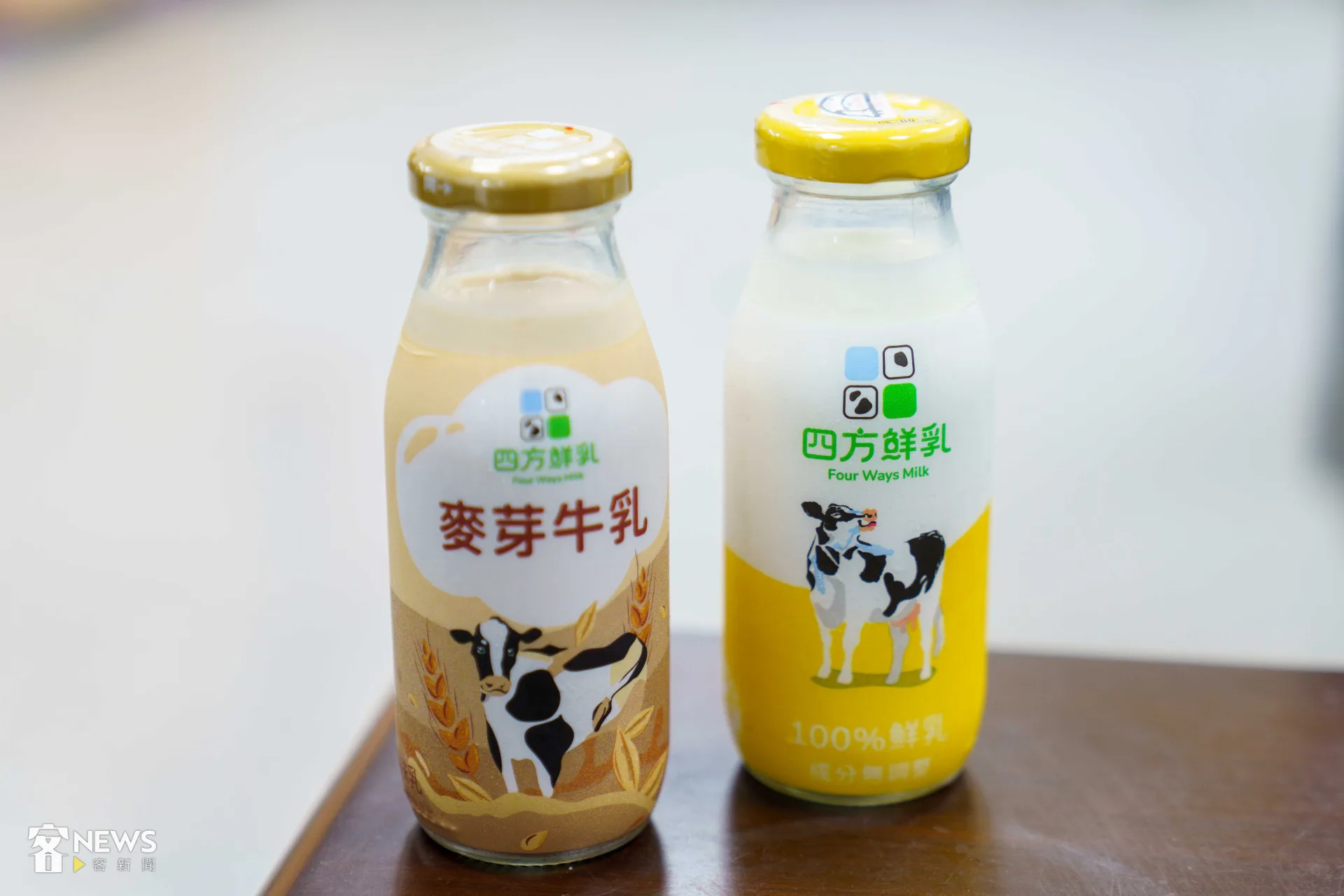 四方鮮乳近期也推出新口味。李台源攝