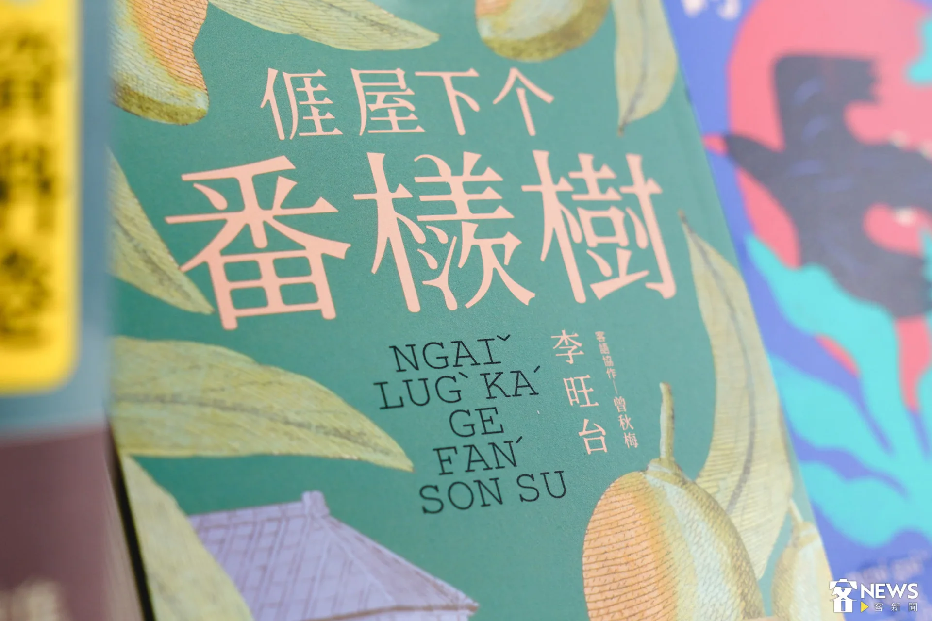 單本銷量暫居榜首的是李旺台的《𠊎屋下个番檨樹》。朱愷元攝