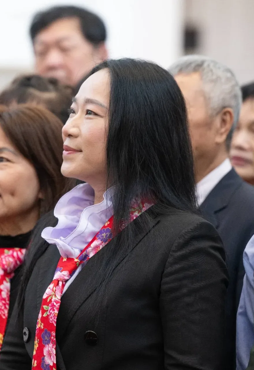 彭莉惠擔任世界台灣客家聯合會理事長。彭莉惠提供
