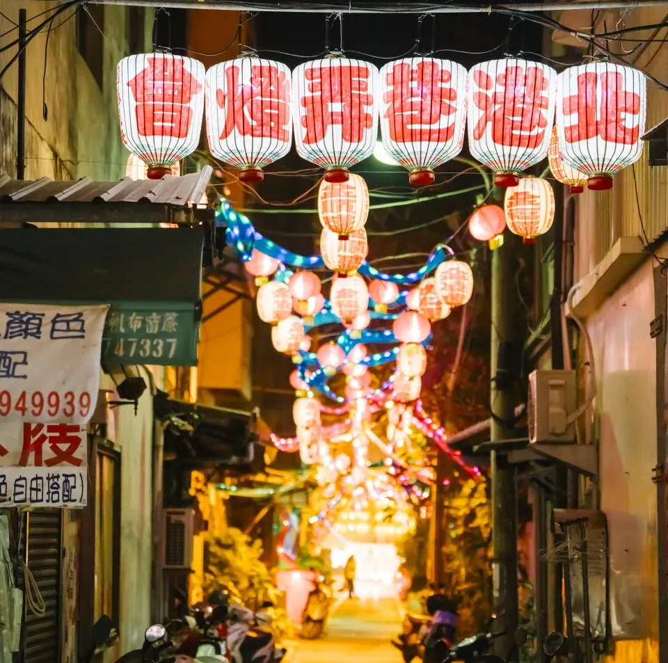 北港燈會巷弄燈區。雲林縣政府提供