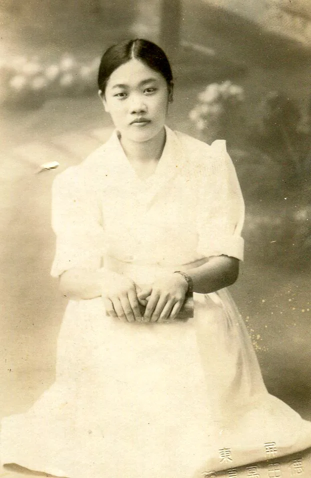 最先資助旅費給謝春梅到屏東學醫的陳見妹,他是公館名儒陳漢初的女兒。何來美翻攝