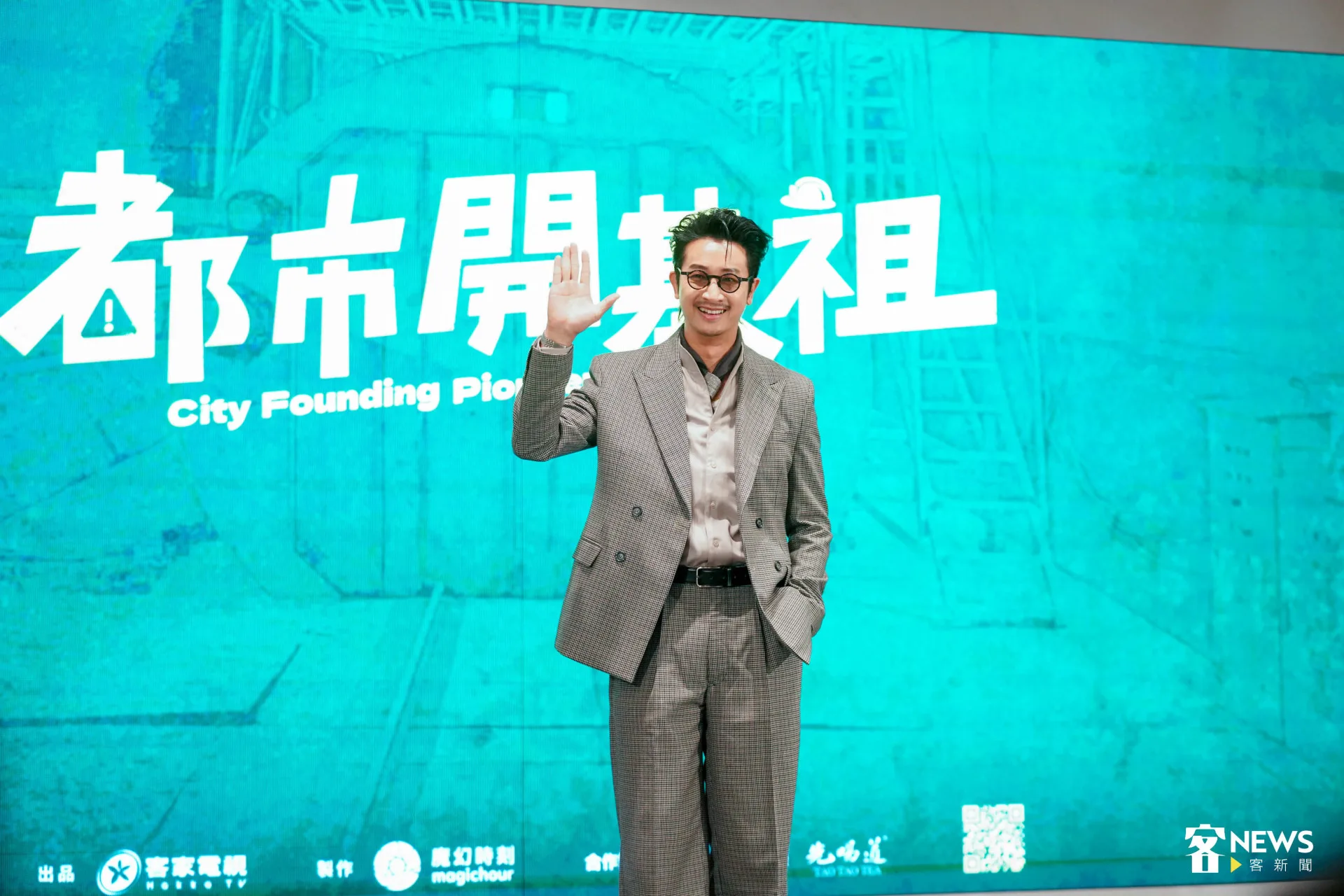 邱凱偉飾演捷運局的羅sir，家庭事業兩頭燒，要如何面對兩難局面成為一大課題。范修語攝