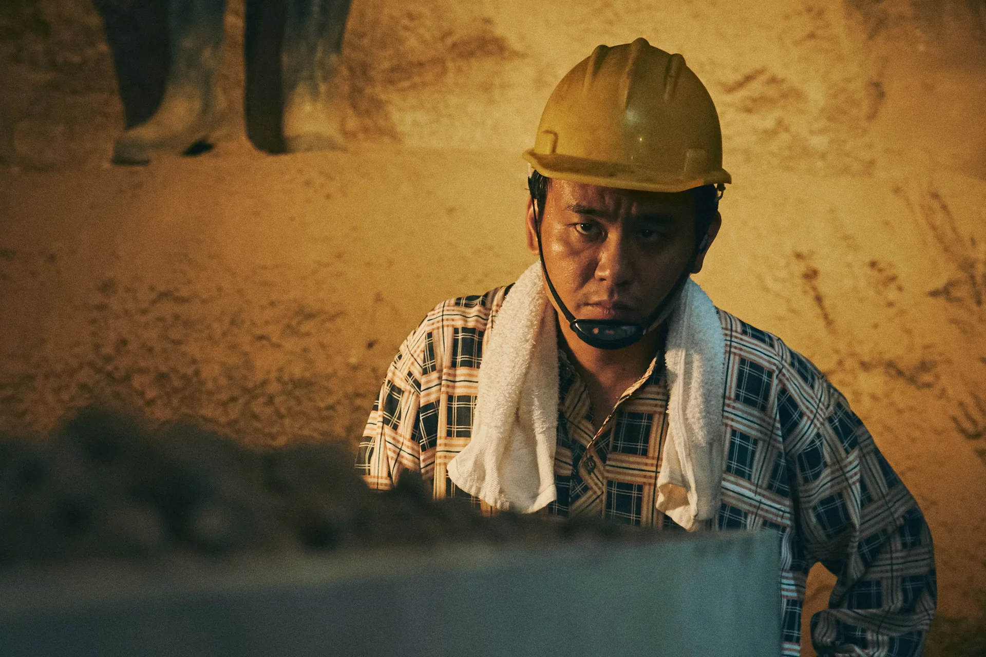 首次參演客家戲劇的楊大正在《都市開基祖》中飾演吳柏青（柏青哥）。客家電視台提供