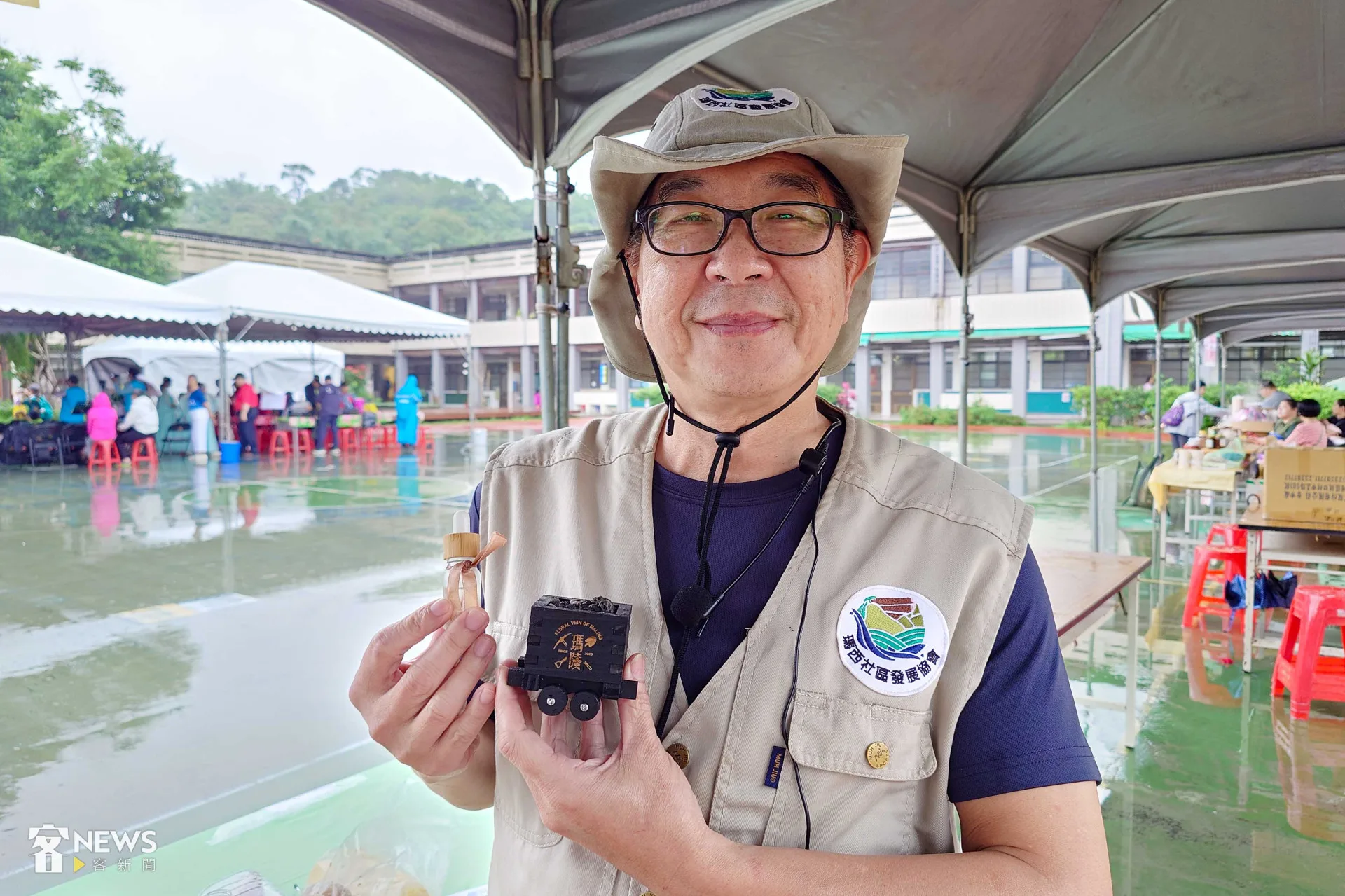 林飛海說,四、五月走訪一趟「焦炭窯」正好能欣賞桐花。李台源攝