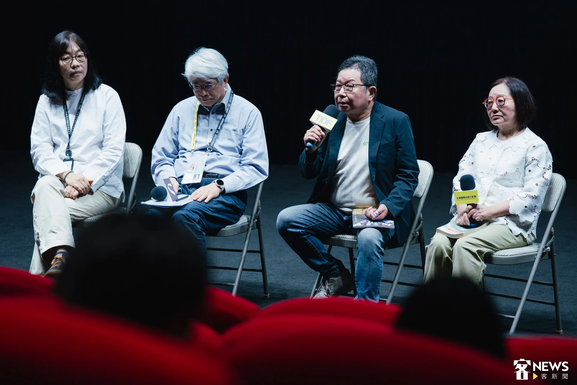 紀錄片中的主角們現在仍持續在為社會議題發聲。朱愷元攝