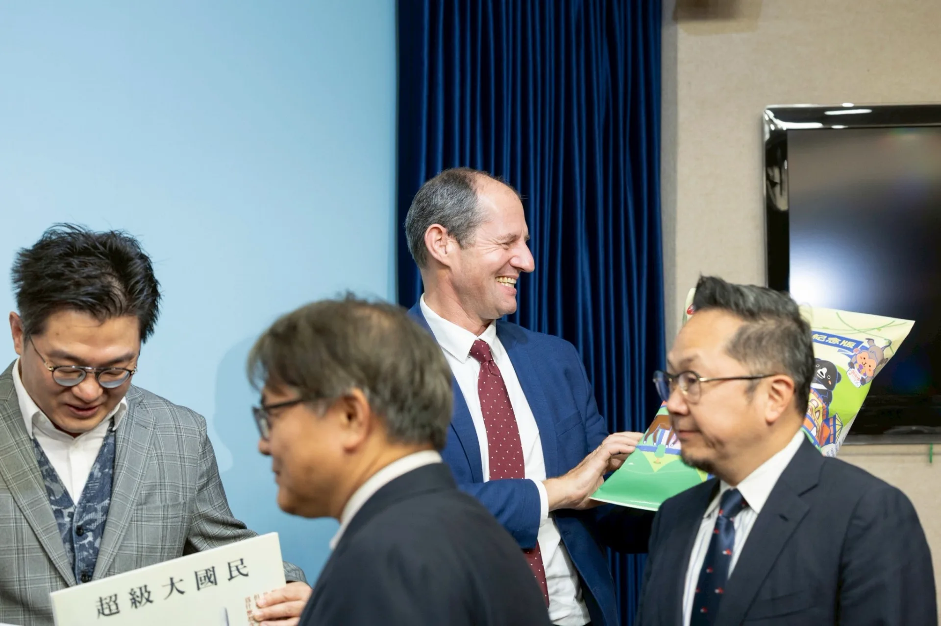 總統府舉行「總統直選30週年」活動說明會,公布系列紀念活動細節。總統府提供