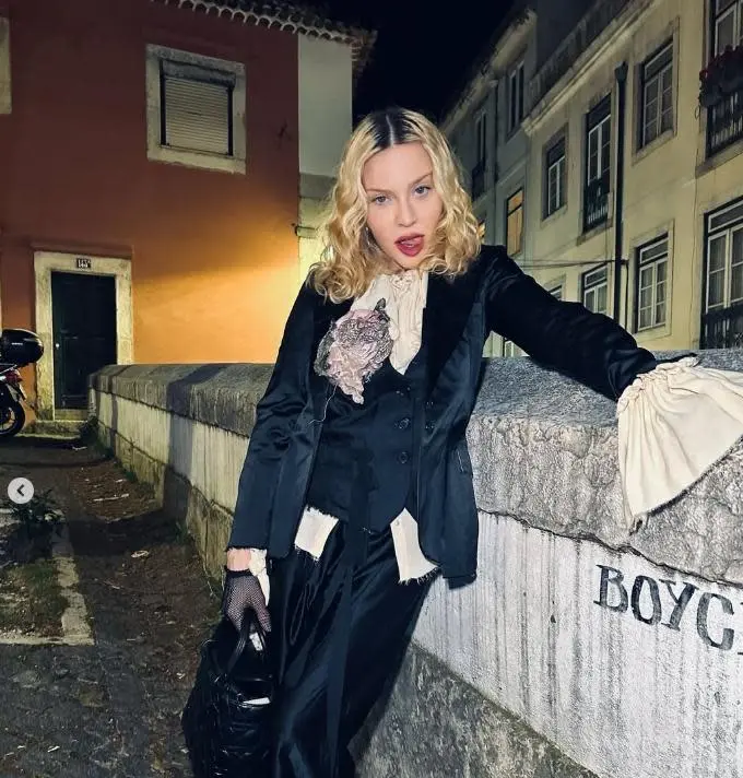 美國流行天后瑪丹娜。翻攝自IG@madonna