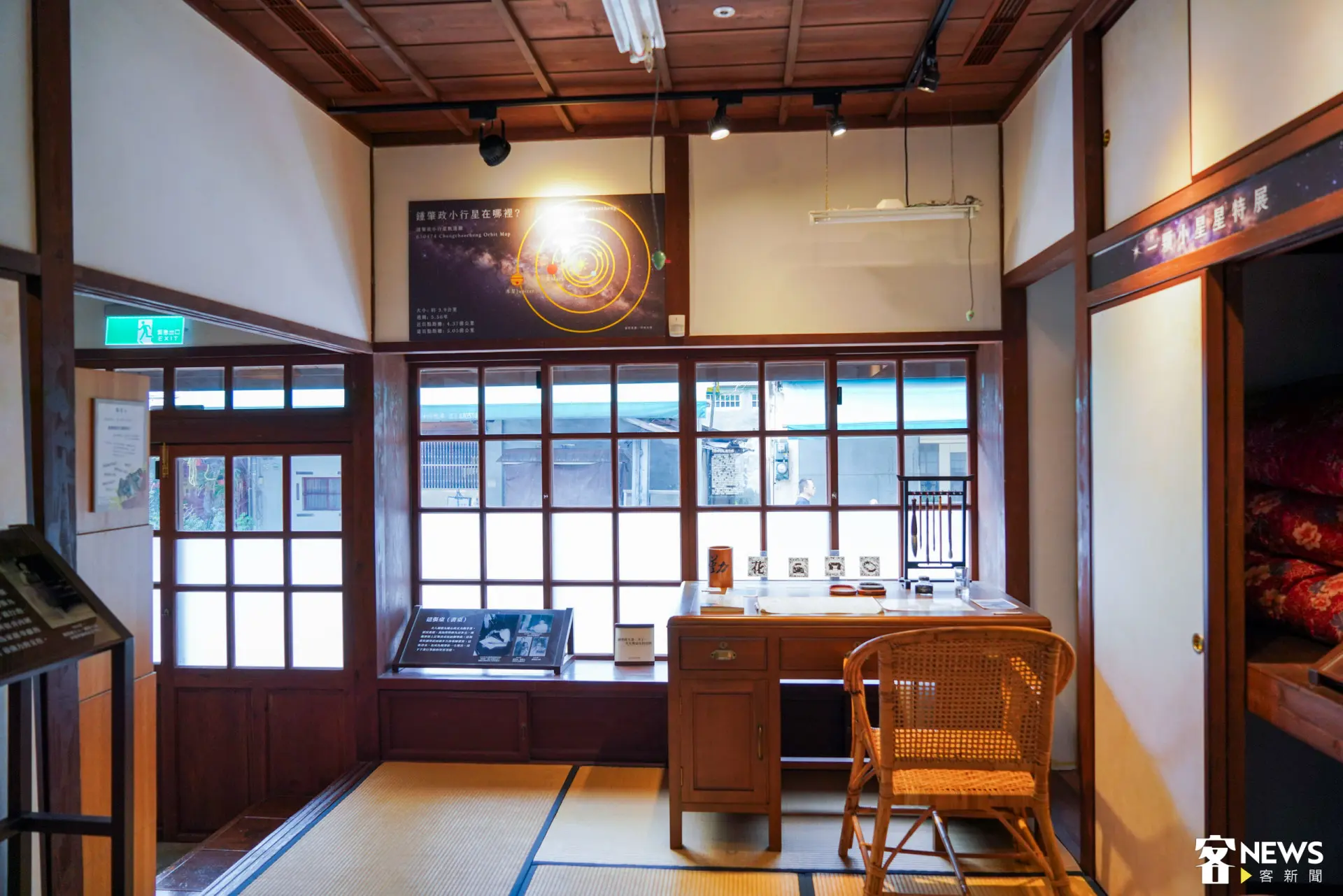 此次特展在鍾肇政文學生活園區展出,特展日期為05月16日至05月31日,請把握機會前往觀展。朱愷元攝