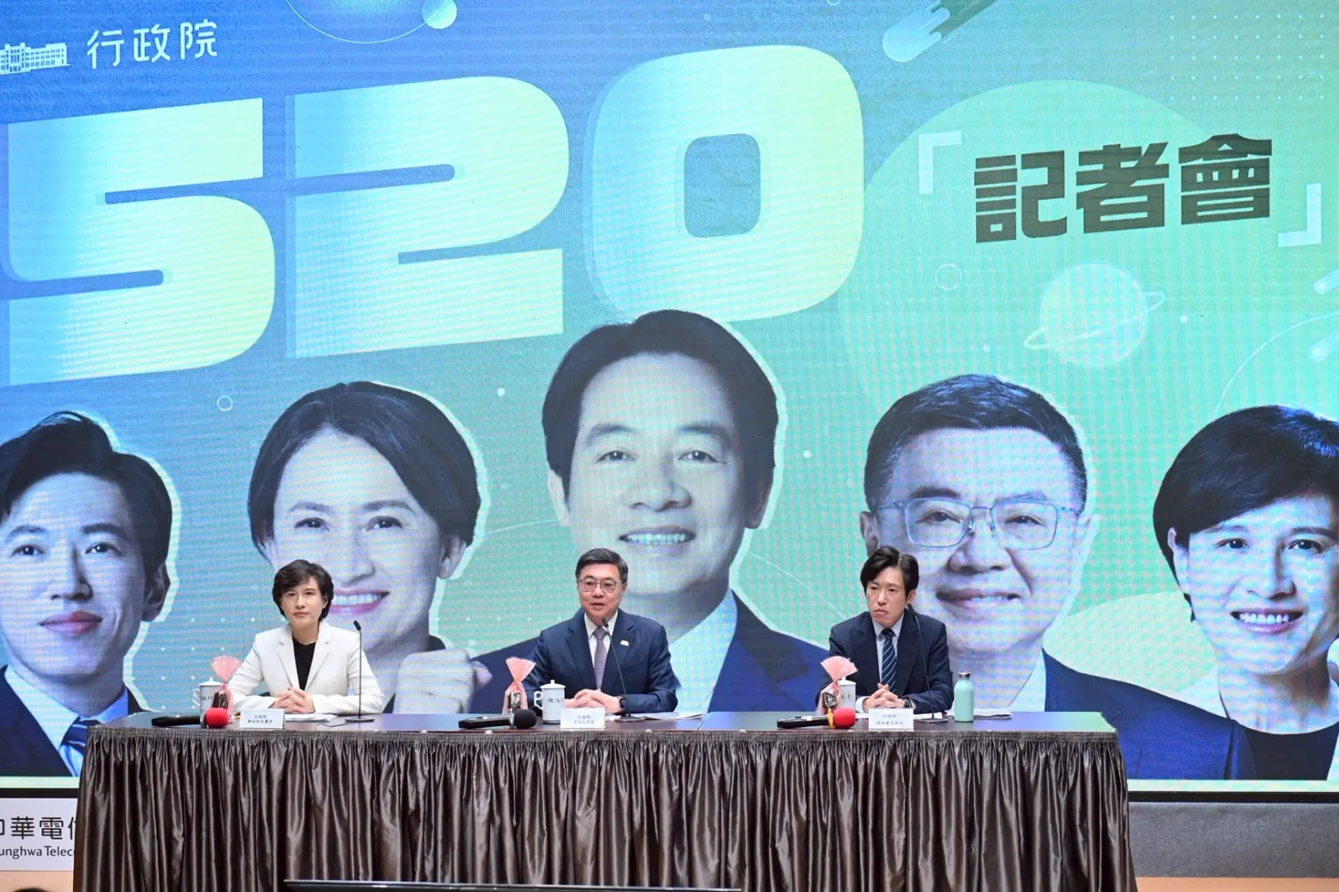 總統直選迎接30週年進行國家工作報告，卓榮泰感到別具意義。行政院提供