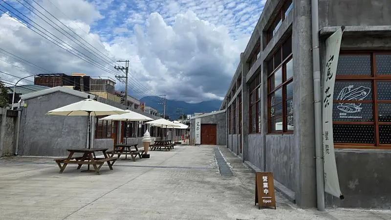 寬茶一號院配合園區工程，即日起至115年8月底暫移至修理工廠後方營業。林保署台中分署提供